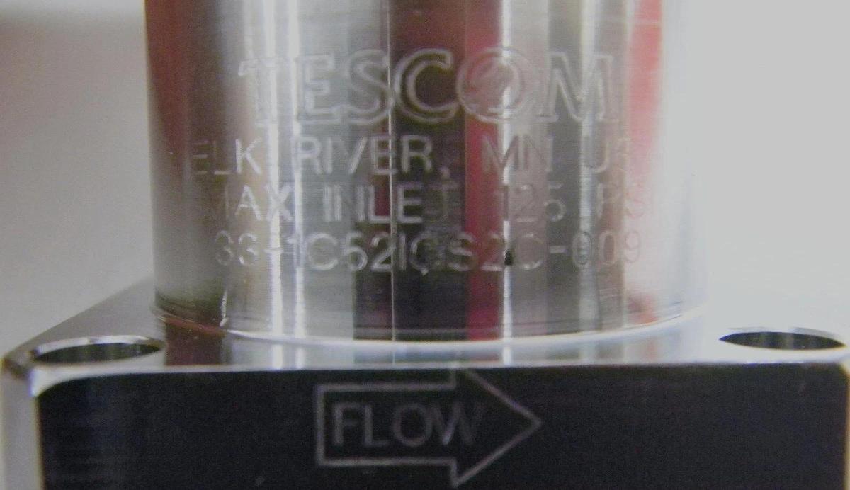 Tescom 33-1C52IG52C-009 IGS Valve, New