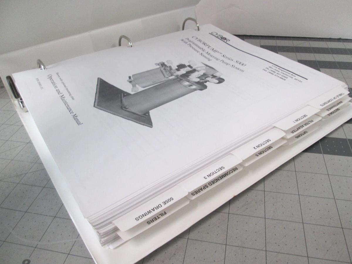 Used CTI-Cryogenics, Series 5000, Operation and Maintenance Manual, Used