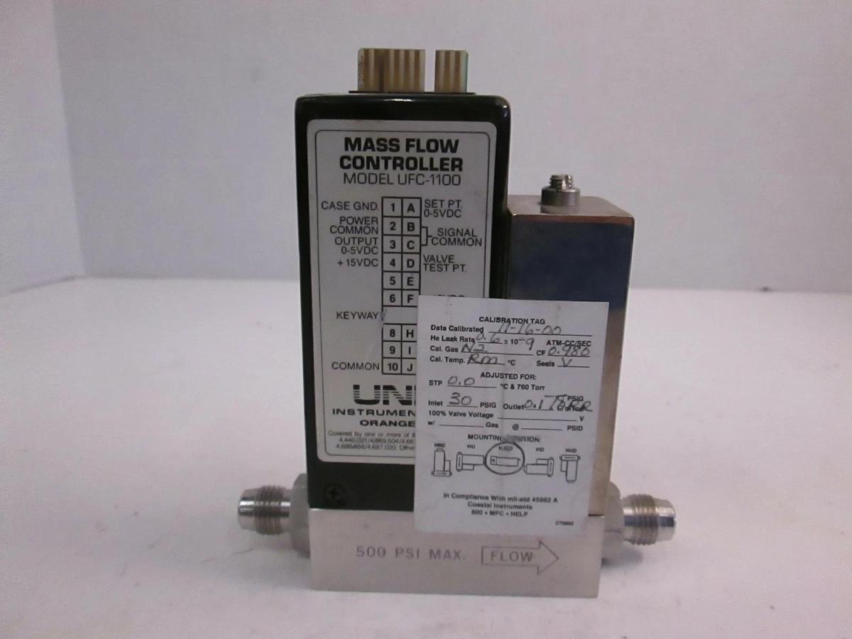 Used Unit UFC-1100 Mass Flow Controller, 5% PH3/95%N2, 500 SCCM, Used