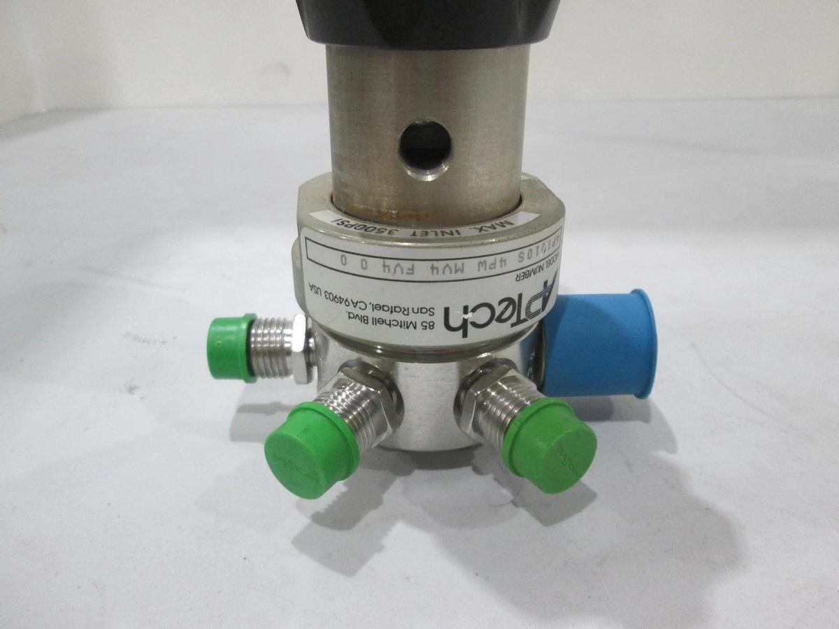 Used APTech, AP1010S 4PW MV4 FV4 0 0, 4 Port Regulator, Used