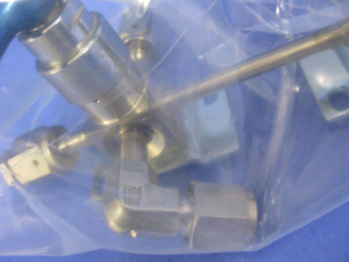 Used Semi-Gas Manual Shut Off Flow Valve Assy, N2 Purge Manifold Valve, Tested