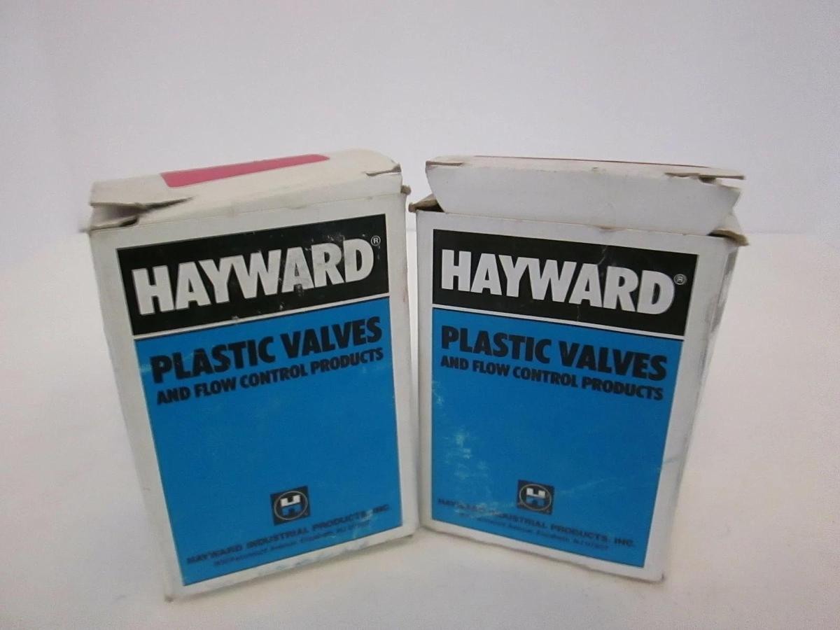 Hayward, Plastic Valves, YS10075T, 3/4" Y-Strainer PVC Threaded, New, Lot of 2