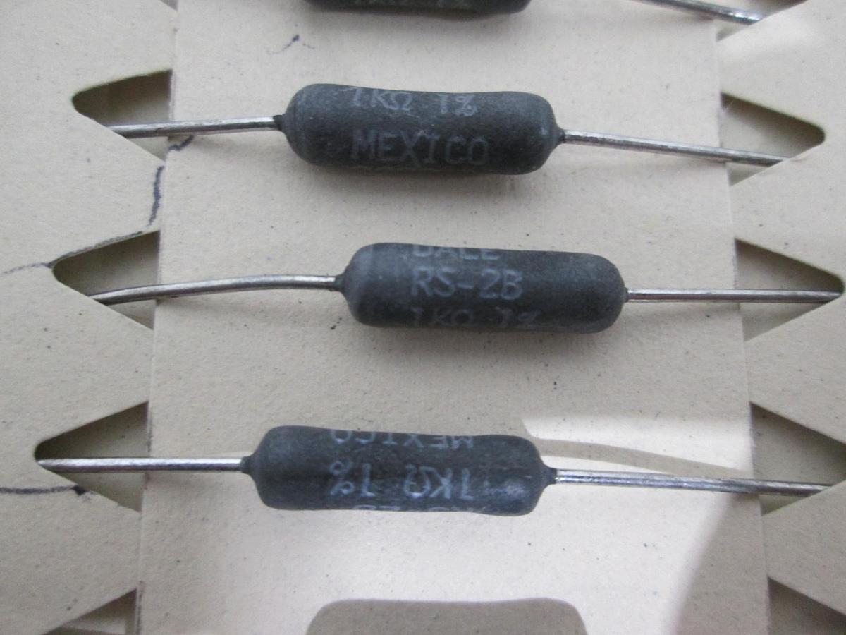 Dale, RS-28, 1k, 1 % metal film Resistor, New, Lot of 20