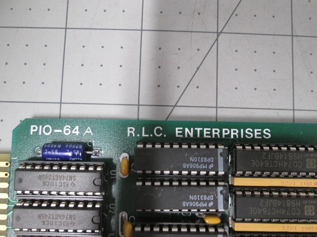 R.L.C. Enterprises, PIO-64A, 906646-001, Input Configuration PCB Assy, New