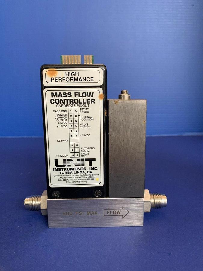 Used Unit UFC-1100A Mass Flow Controller MFC, O2, 1 SLM, Used