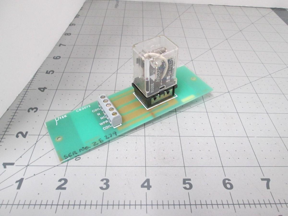 Used UTEK, A43072, Table Relay, PCB Assy w/ Relay, New