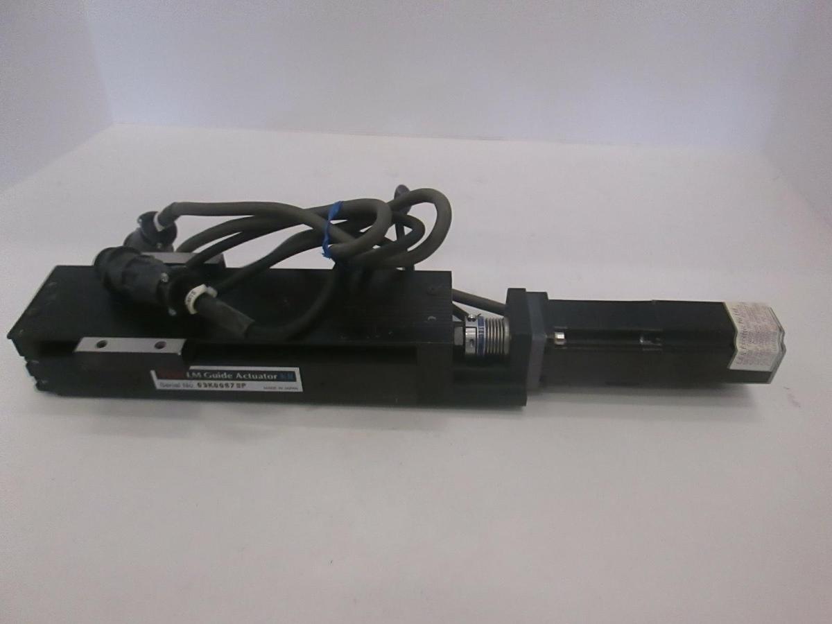 Used THK, LM Guide Actuator KR, THKKR33 w/ Buckles-Smith Motor VAS161210, Used