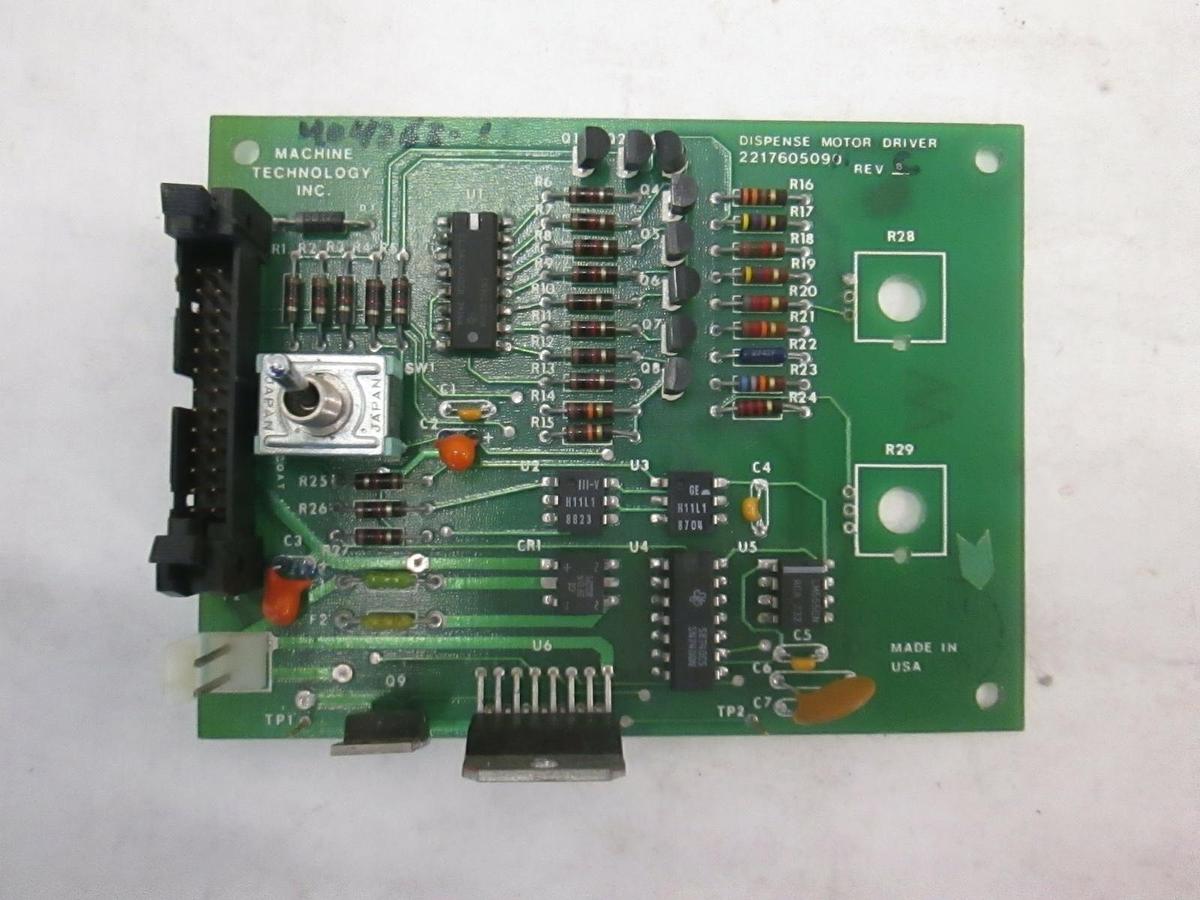 Used Machine Technology, Dispense Motor Driver, 2217605090 Working When Removed, Used