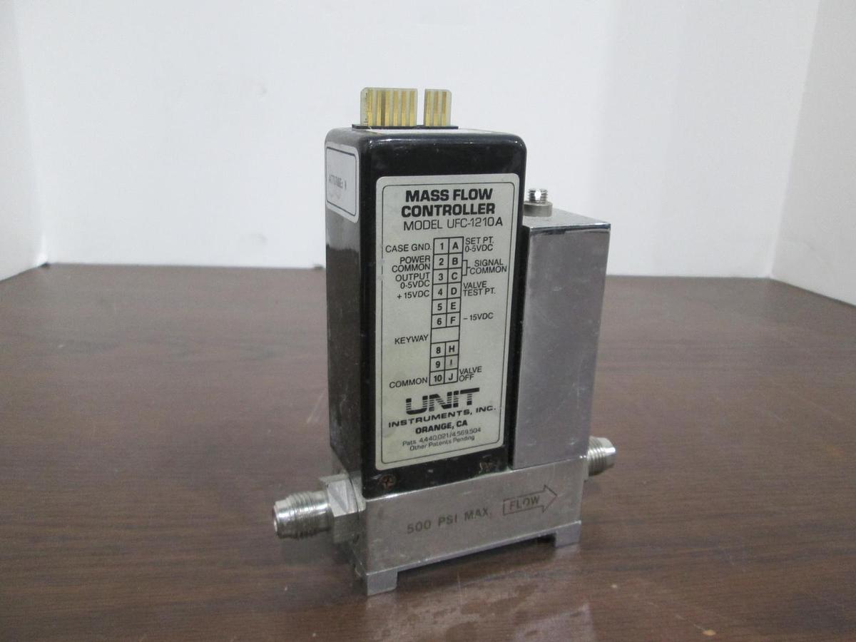 Used Unit, UFC-1210A, 20 SLM, H2, Mass Flow Controller, 1/4" Port, Used