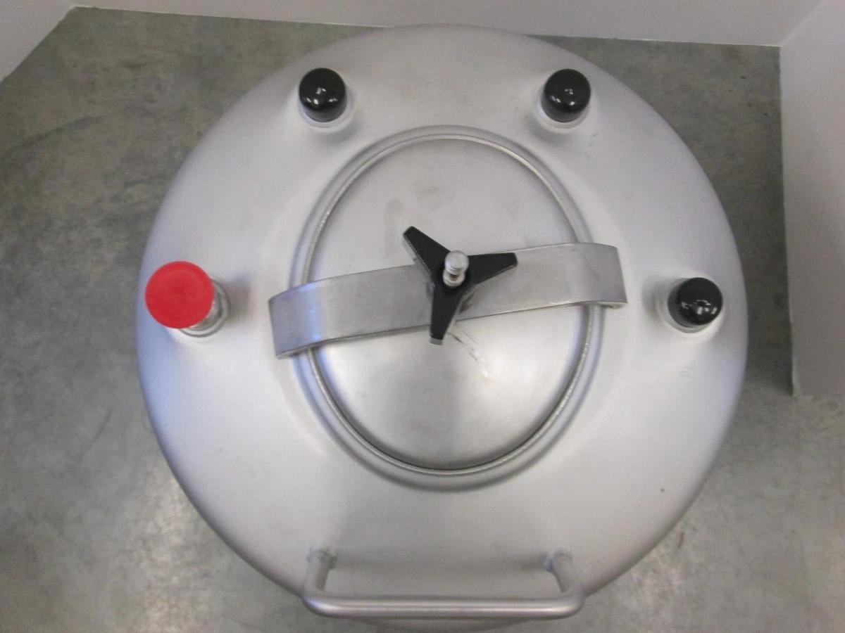 ALLOY PRODUCTS CORP, 5GAL PRESSURE CANISTER 12" DIA WIDE MOUTH, New