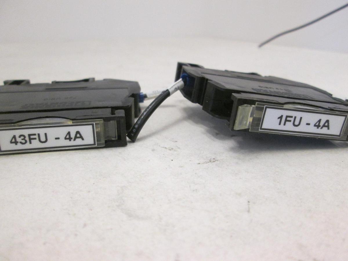 Used Phoenix Contact, Type USIG, Terminal Fuse Block, 4A, Used, Lot of 2