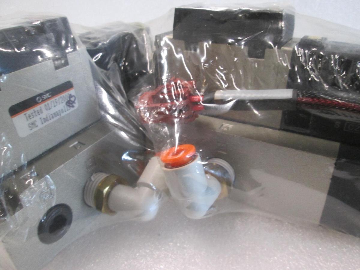 SMC, NVFR2100-5FZ, Solenoid Pilot Valve Assy, New, Lot of 2