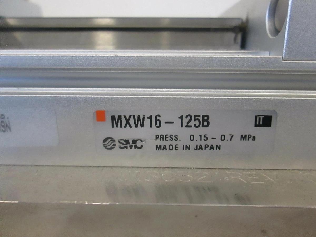 Used SMC, Linear Slide Table, MXW16-125B, Used