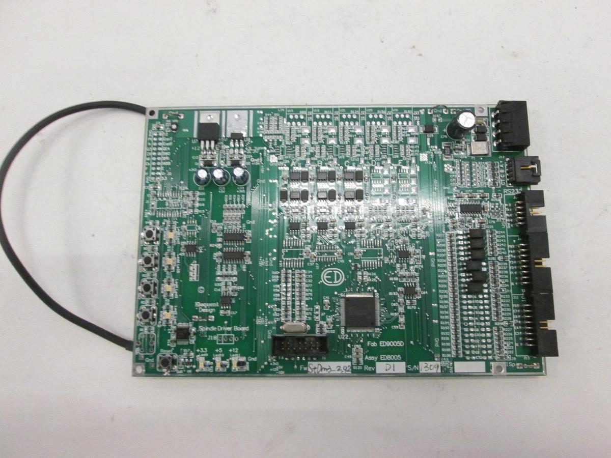 Used Eloquent Designs, ED9005D/ ED8005, Spindle Driver Board, Used