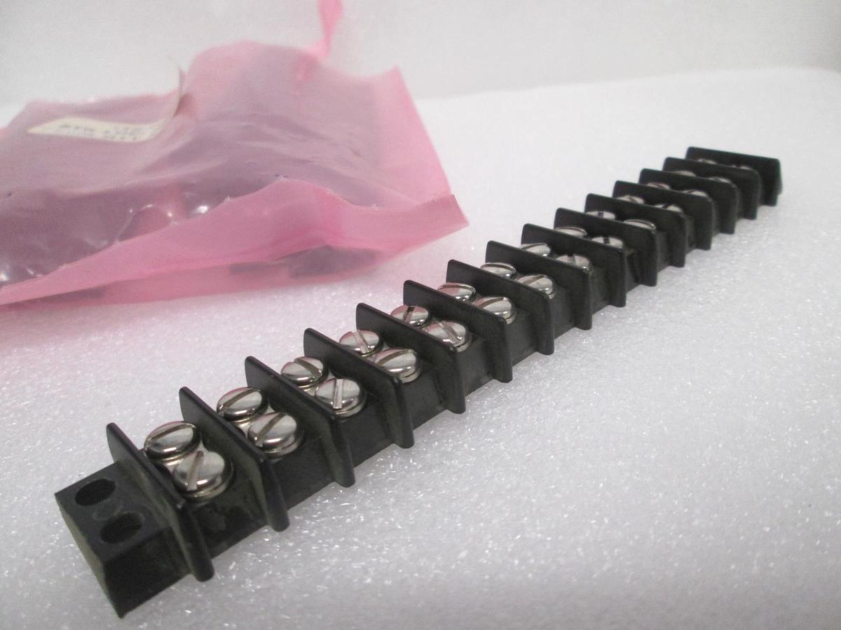 Cinch, Double Row Terminal Block, 14 Position, 119-7014, New, Lot of 6