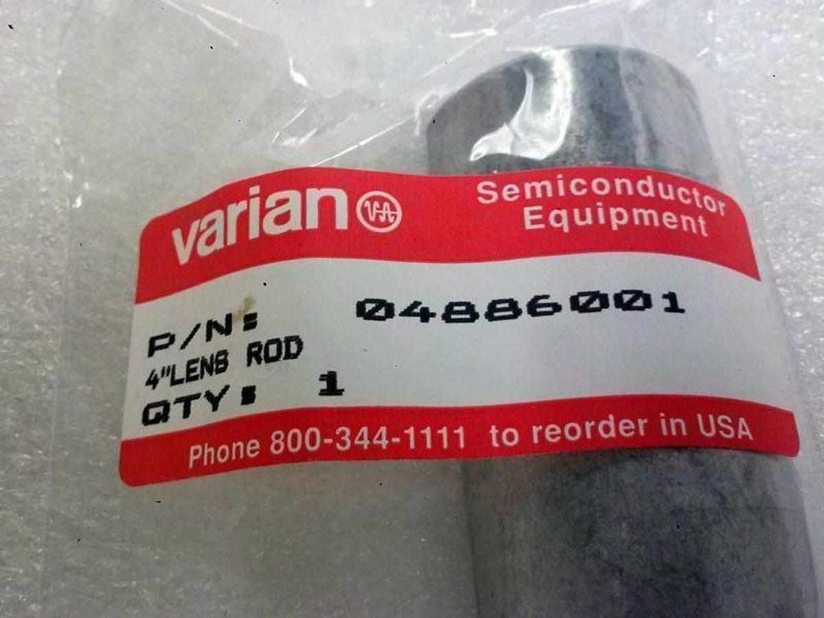 Used Varian 04886001 Lens Rod 4", Lot of 2, New