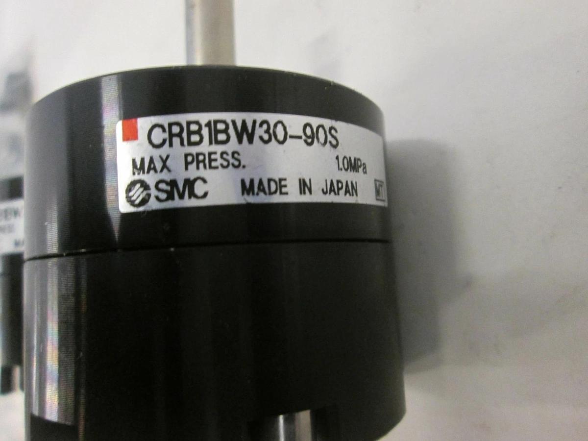 Used SMC, CRB1BW30-90S, Rotary Actuator, Used, Lot of 3