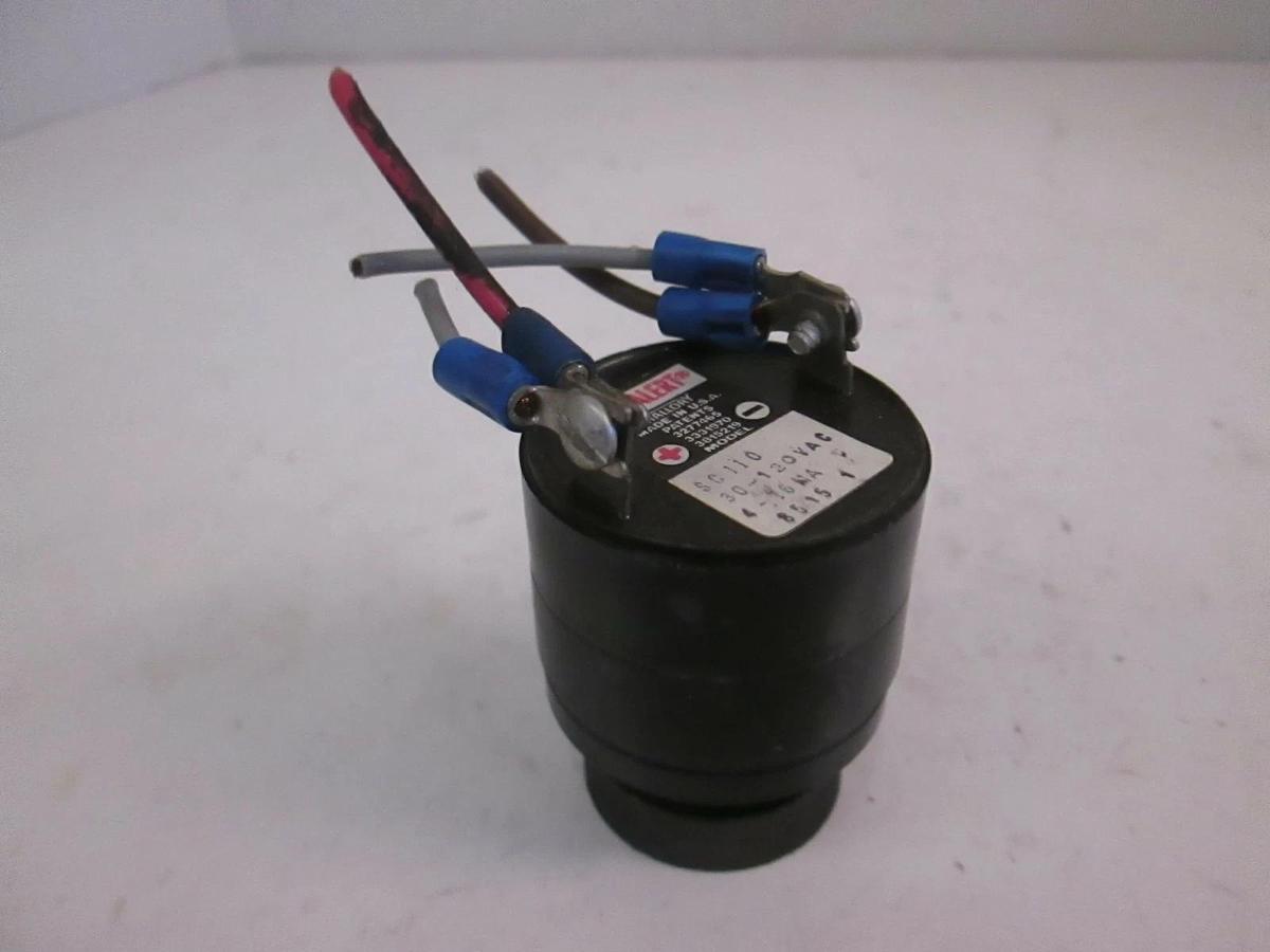 Used Mallory Sonalert SC110 Alarm Buzzer, 30-120 VAC Used