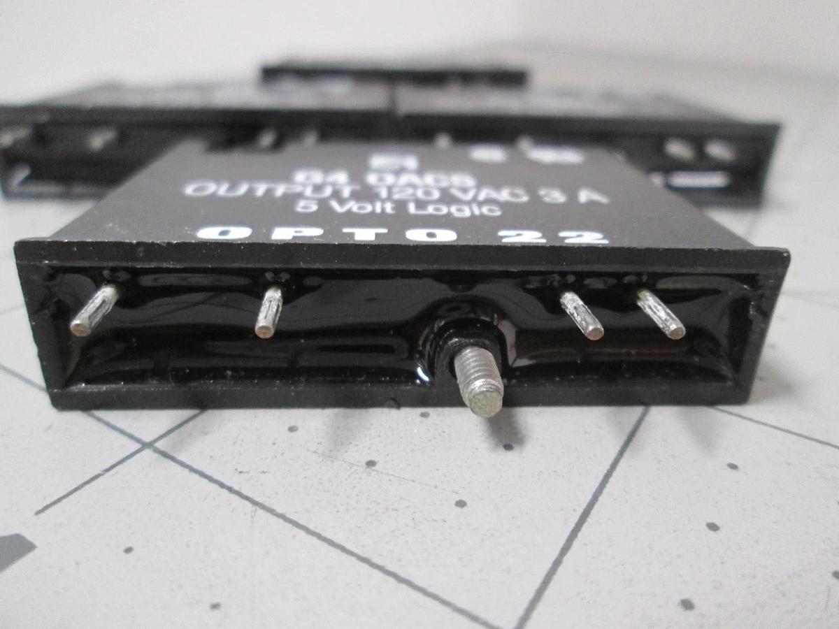 Used Opto 22, G4 OAC5, Digital Output Module, Used, Lot of 4