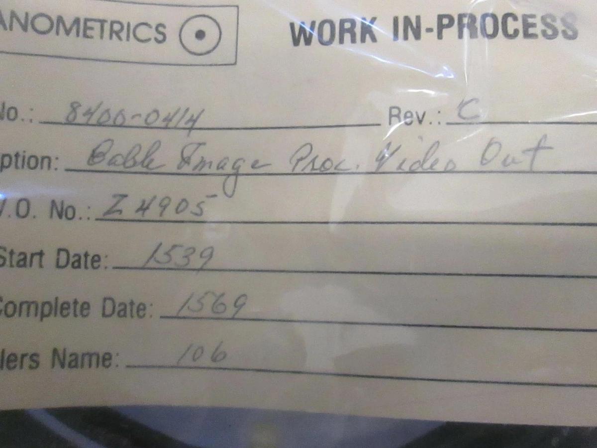 Used Nanometric Cable, Image Proc Vid Out, 8400-0414, Used