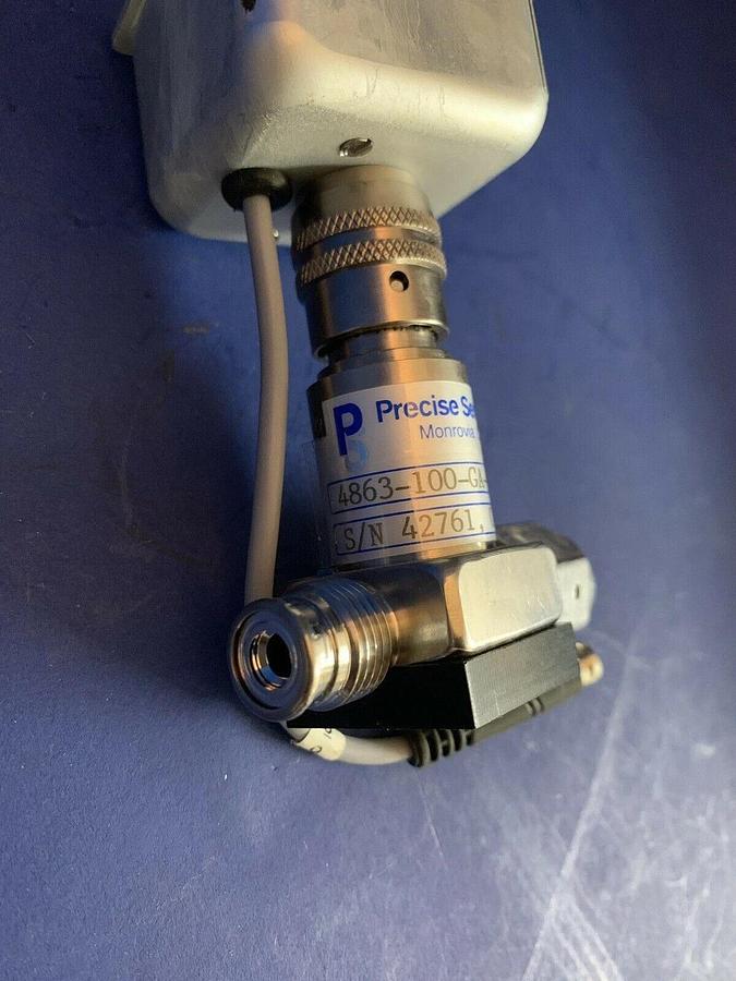 Used Precise Sensors 4863-100-GA-4IM-03 Transducer w/ Digital Display, 0-100 PSIA