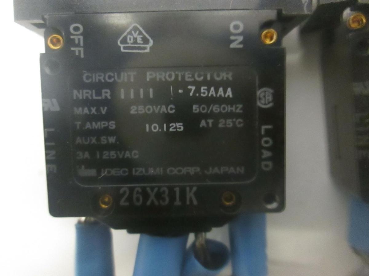 Used Fuji, 26X31K Circuit Protector, Used, Lot of 3