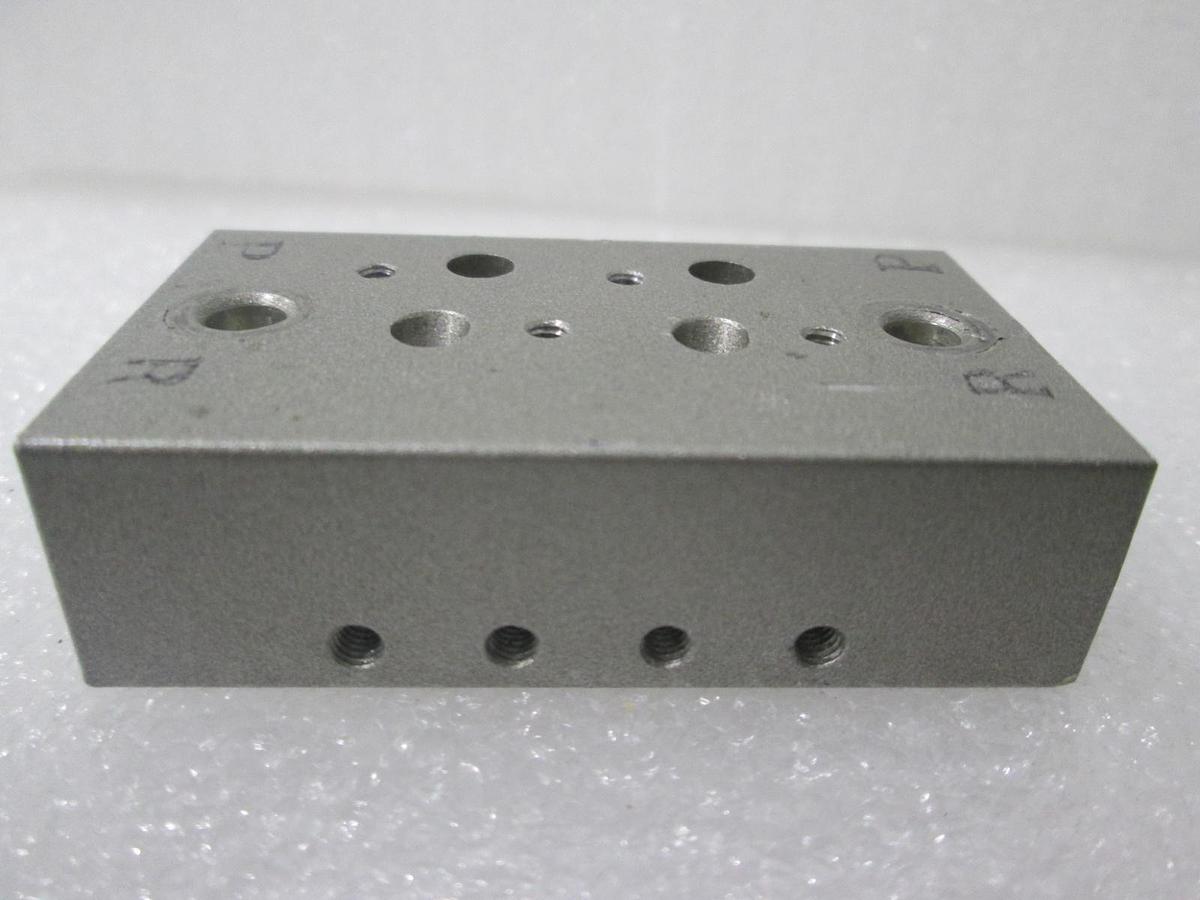 SMC, 2 Position Manifold Block for Valve, New