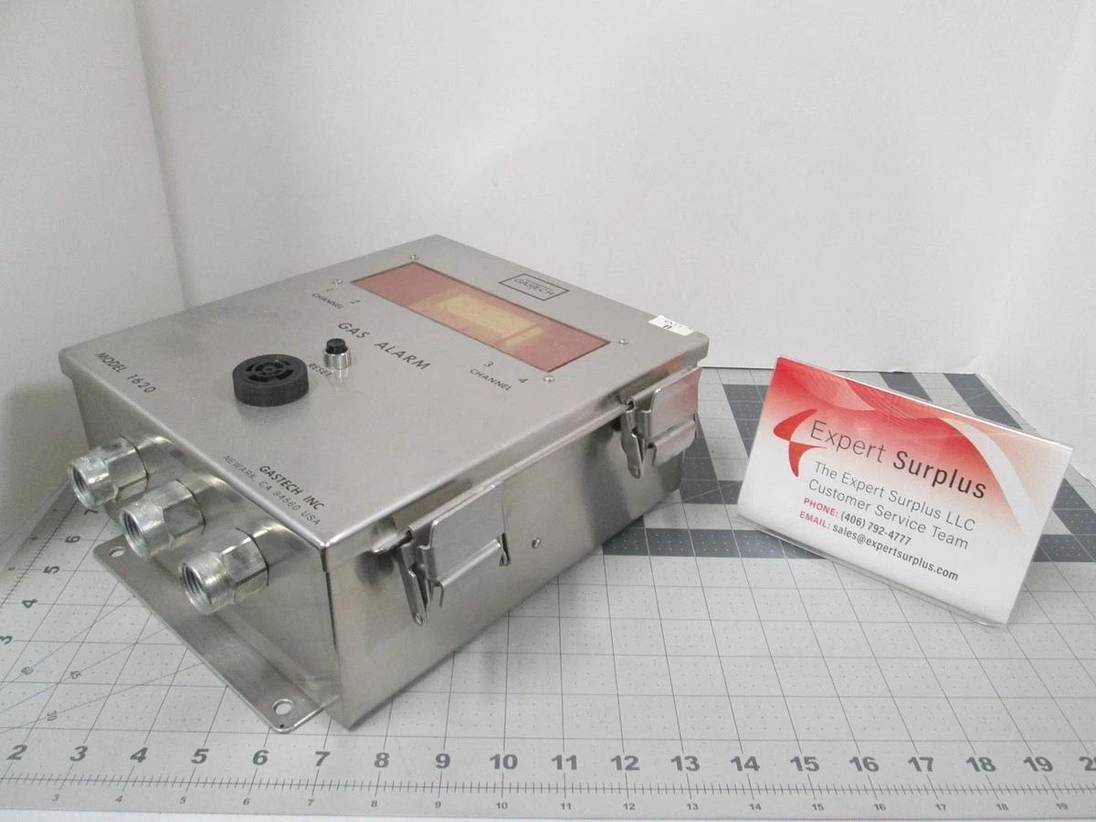 Gastech, Model 1620, Gas Alarm Monitor, New