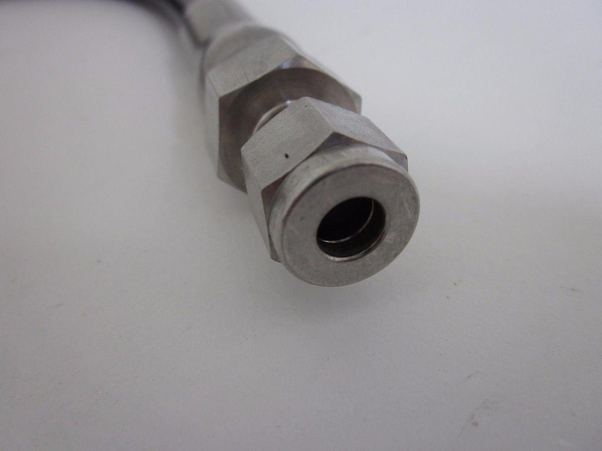 Used Swagelok Thermoplastic Hose SS-7R4SL4AS4-12, 1/4" SAE x Swagelok Tube - LOT of 2