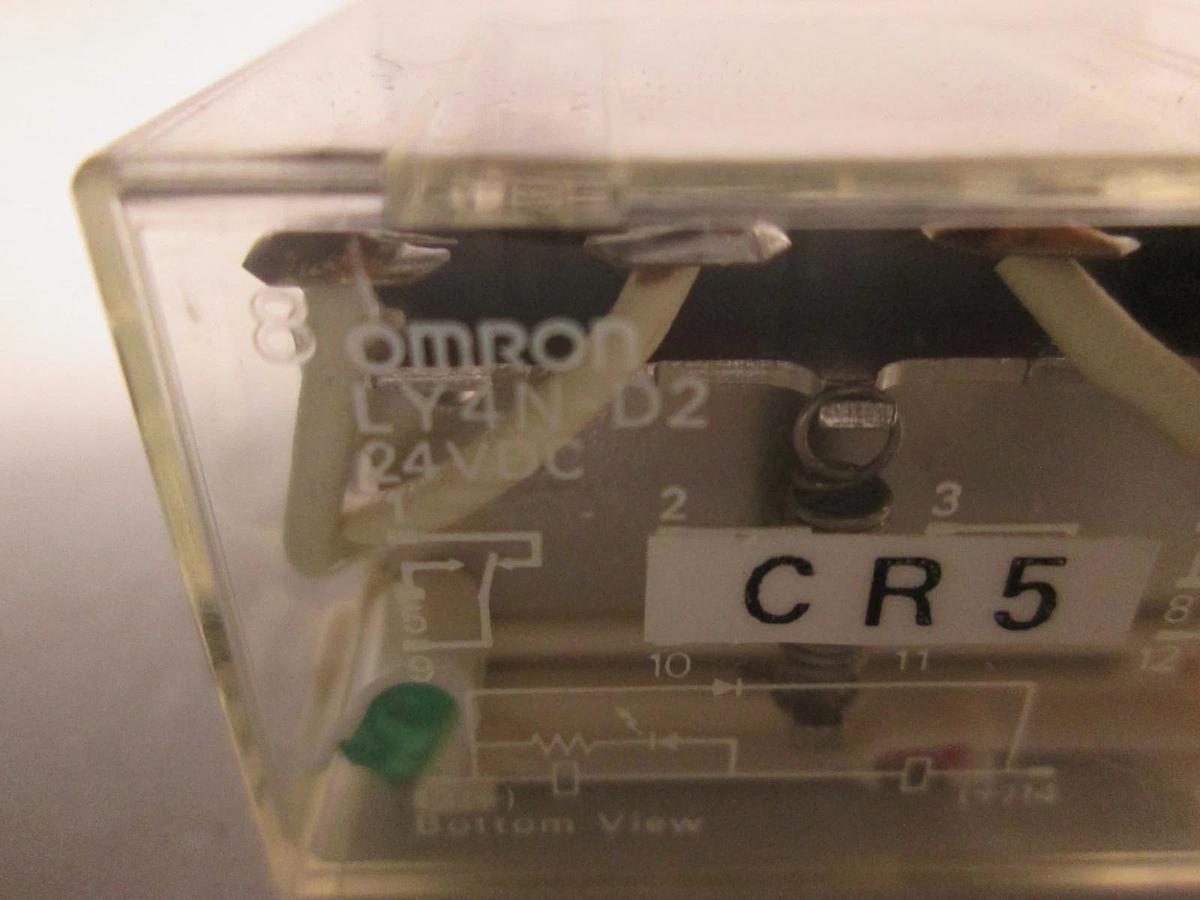 Used Omron, LY4N-D2, Relay, 24VDC, Used