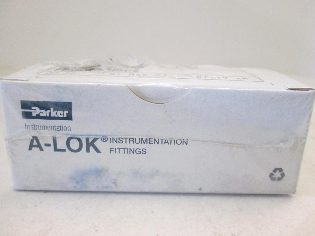 Parker, 8BLP8-316, A-Lok Plug Box of 20, New, Original Packaging
