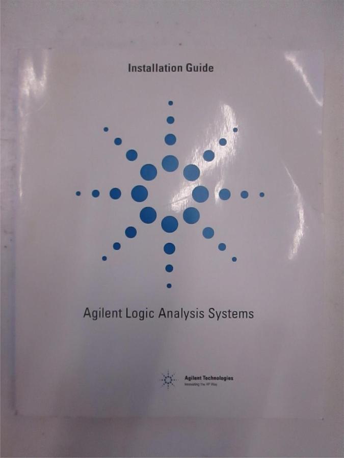 Used Agilent Measurements Systems Installation Guide HP 16600A Series, Used