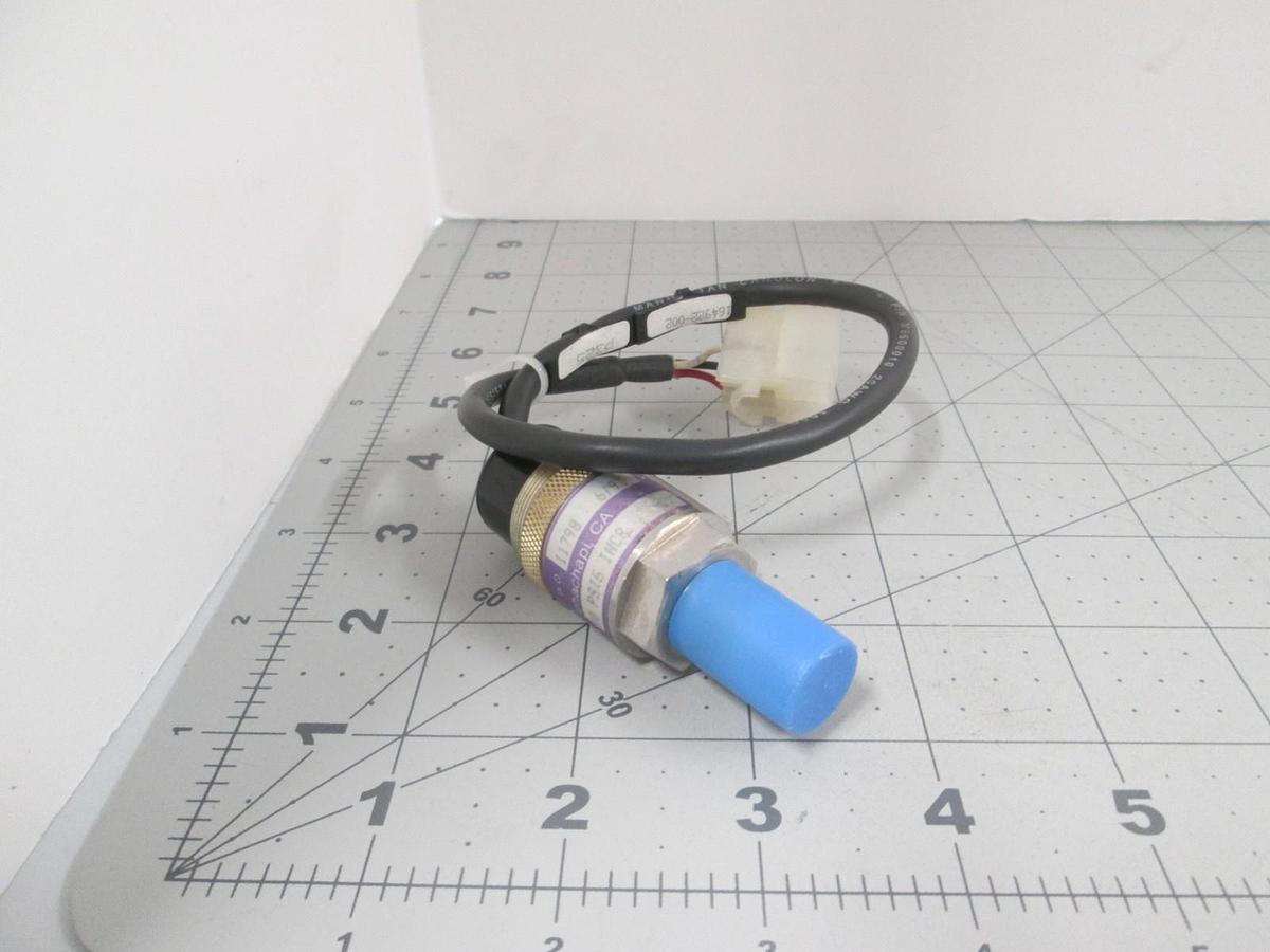 Used Wasco, SP120-51W/6230, 125 PSIG, 115 VAC, Pressure Switch, Used