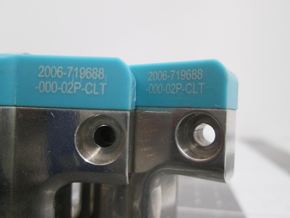Used Lot of 2 OEM Semiconductor Gas Valve Actuator Stainless 2006-719688-000-02P
