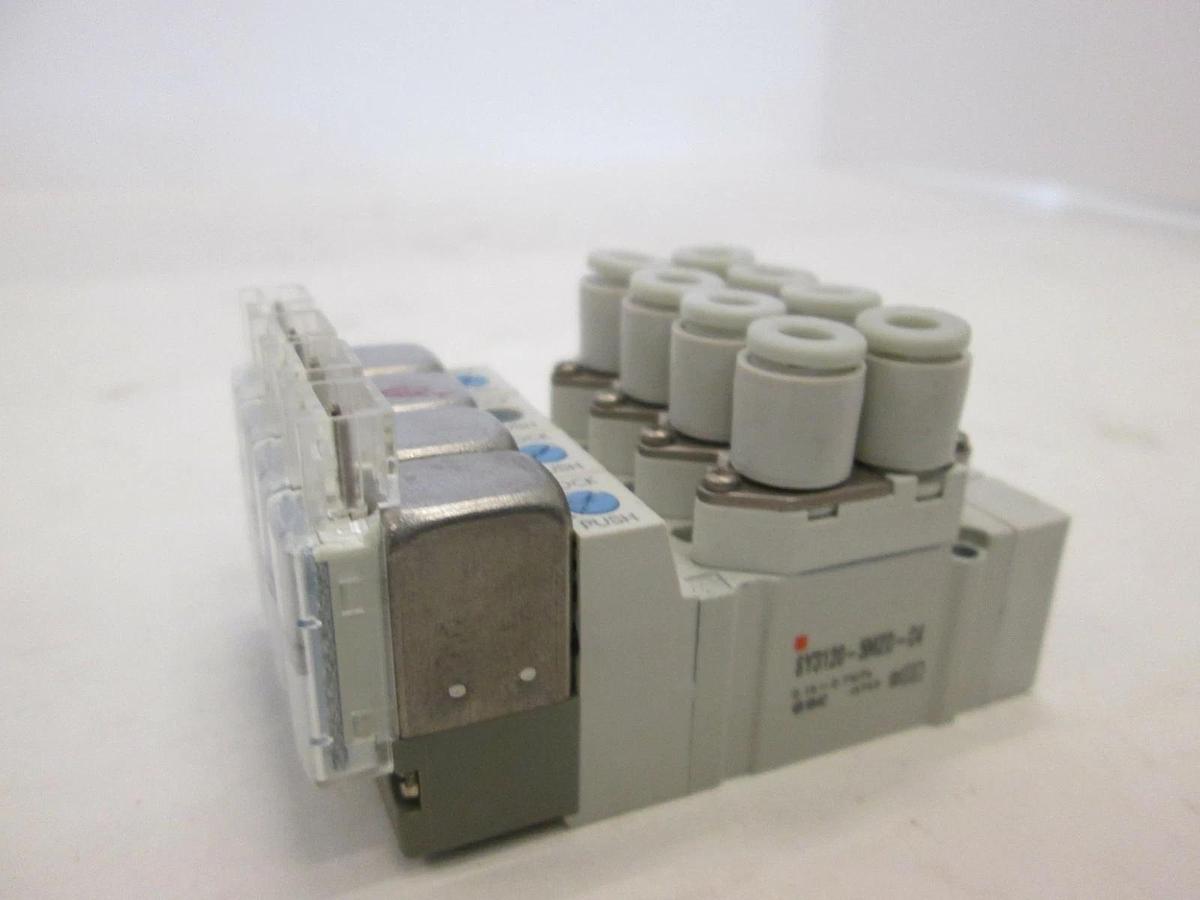 Used SMC, SY3120-5MZD-C4, Solenoid Valve, Used, Lot of 4
