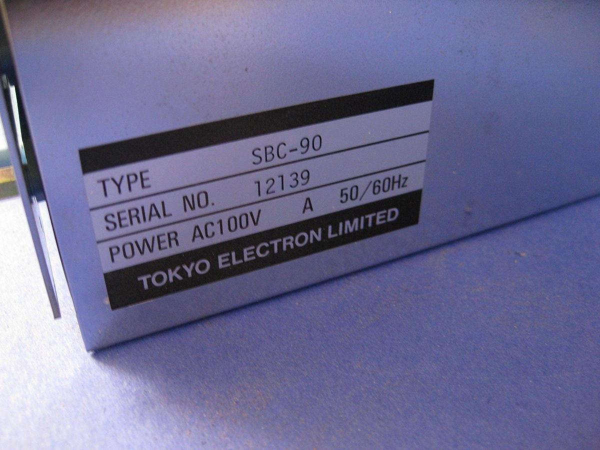 Used TEL Tokyo Electron SBC-90 Controller, Used