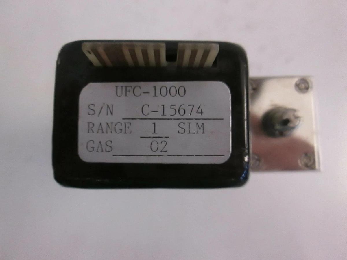 Used Unit UFC-1000 Mass Flow Controller MFC, O2, 1 SLM