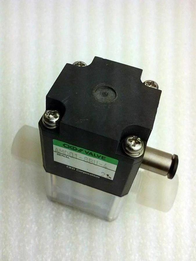 CKD AMD01-8BU-4, Air Operated Valve, LOT of 2 NWOB