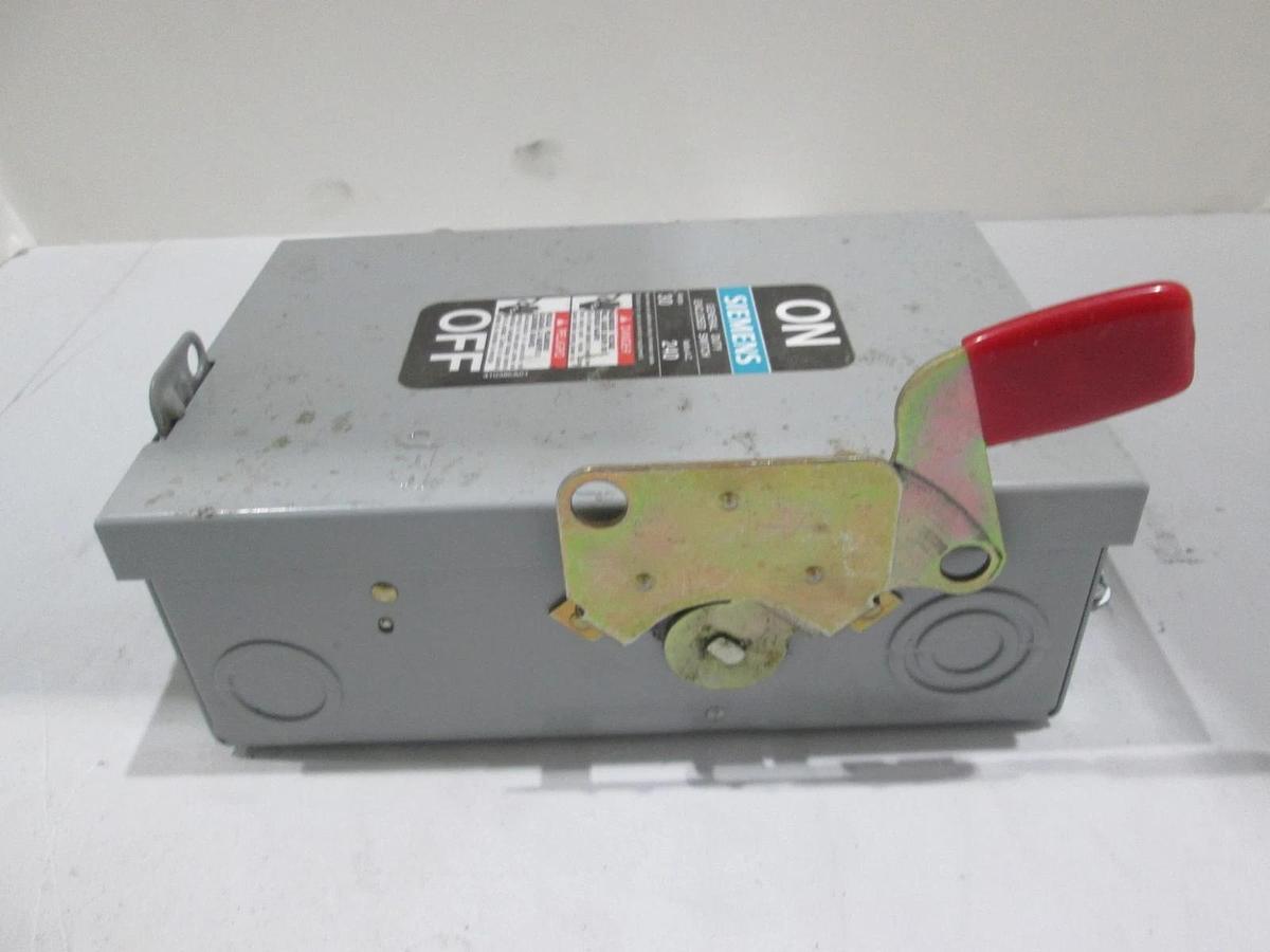 Used Siemens, I-T-E, GF221N, Enclosed Switch, General Duty, 30A, 240V, Used