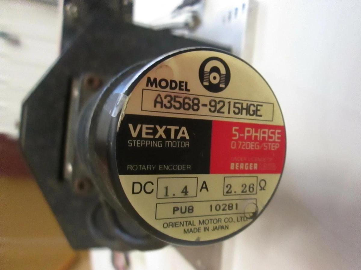 Used TEL furnace Oriental Motor Stepper Motor Vexta A3568-9215HGE Assy