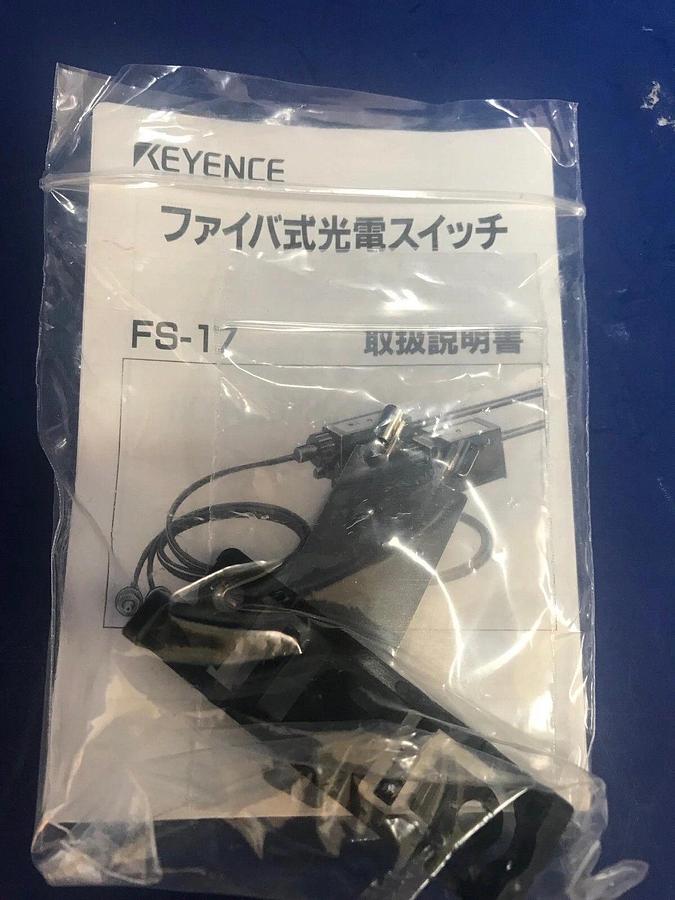 Keyence FS-17 Fiber Optic Sensor, New