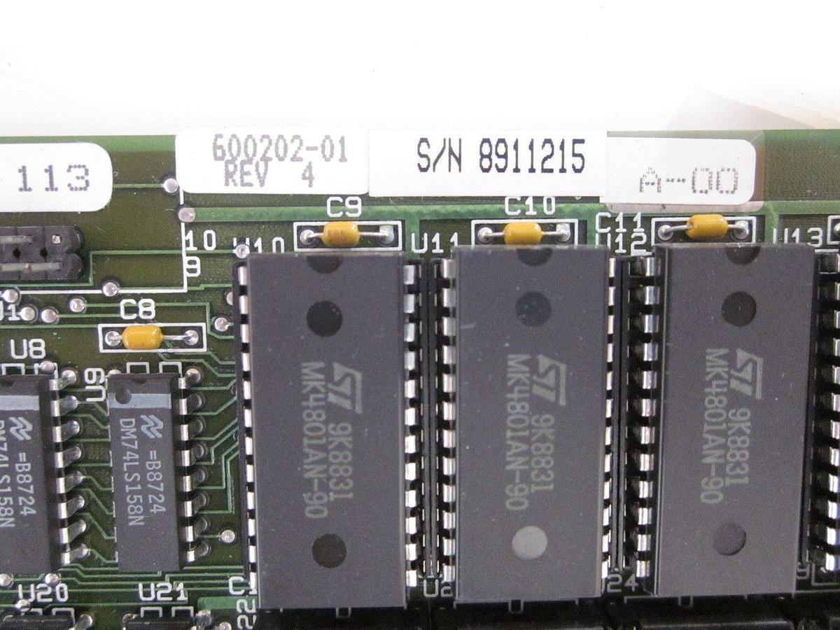 Used CRT CONTROLLER BOARD SVG 600202-01, VTR 6000 VTR 7000, Used