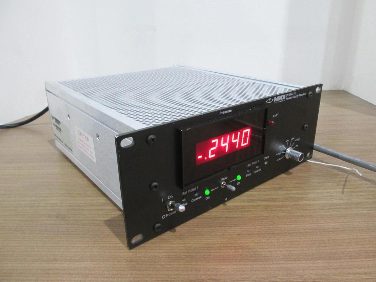 Used MKS, PDR-C-1C, Digital Readout Power Supply, Used