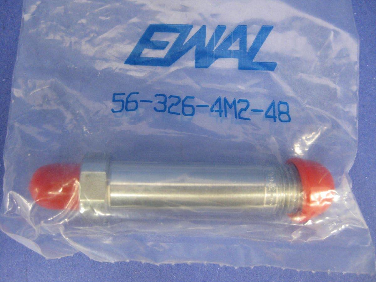 PARKER EWAL 56-326-4M2-48 CGA 326 Inlet Connection, 1/4" NPT, Lot of 2
