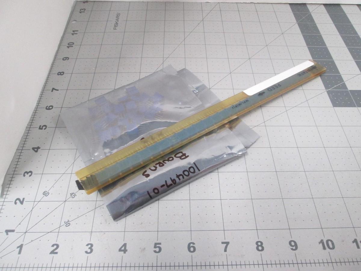 Used Bourns, 3296W-1-203, Trimmer Resistor, Through Hole 3/8", 20K Ohms, Sealed, New