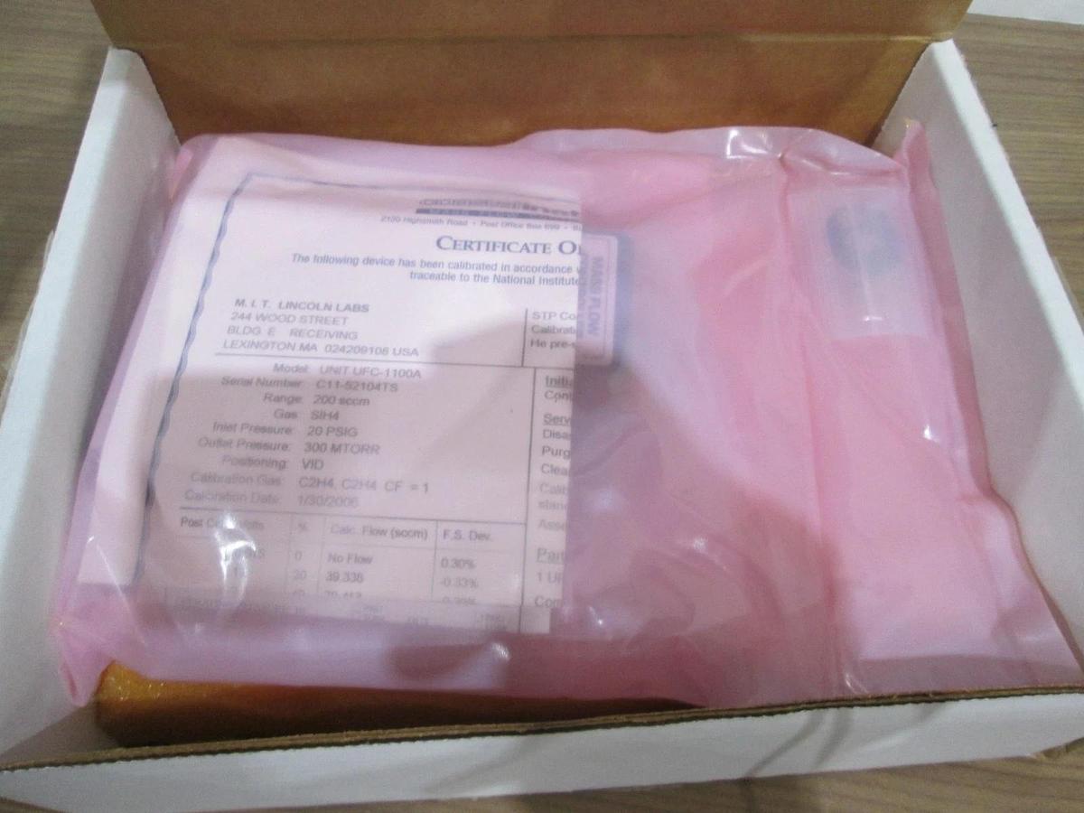 Unit, UFC-1100A, Mass Flow Controller, 200 SCCM, SIH4, New