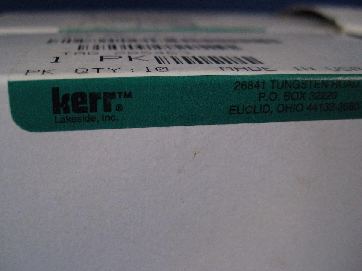 Used Kerr 1/4 - 20 x 3 1/3 Socket Head Cap Screw, Lot of 40 Pieces