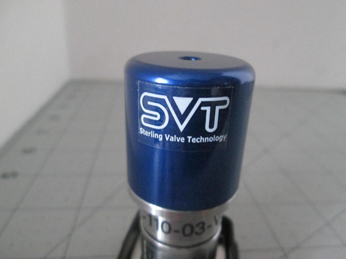 Used SVT Sterling Valve, LC110-03-VS, Surface Mount Valve, 3-Port, NC, Used