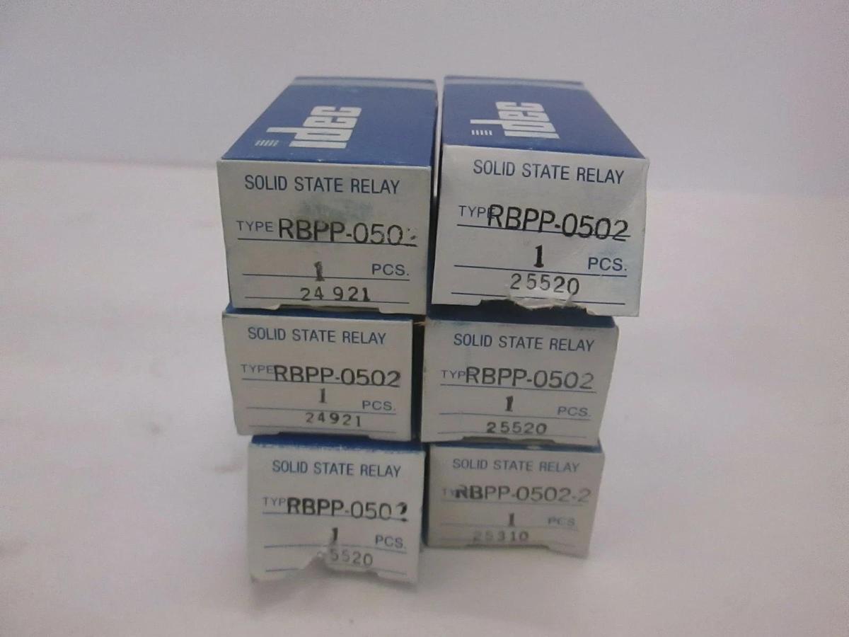 Idec, Solid State Relay, RBPP-0502, New, Lot of 6