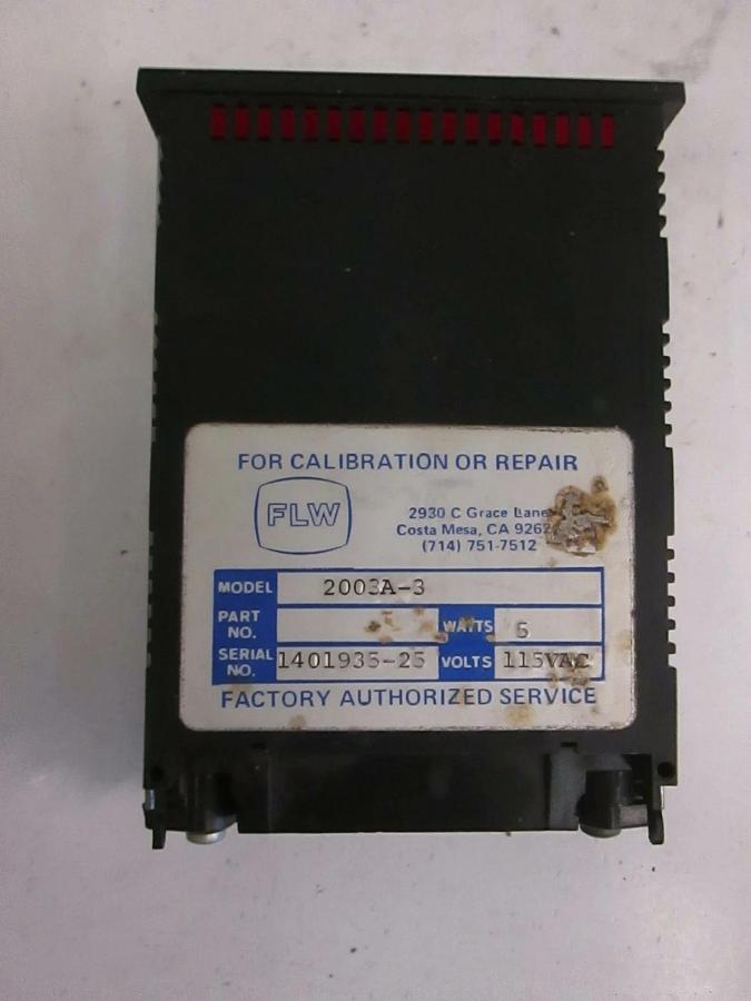 Used FLW Digital Panel Meter 2003A-3 Series, Used